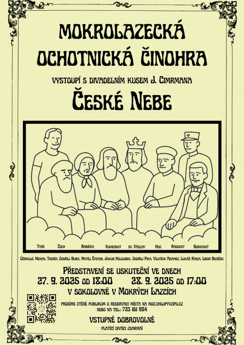 Plakát - MOČ České nebe